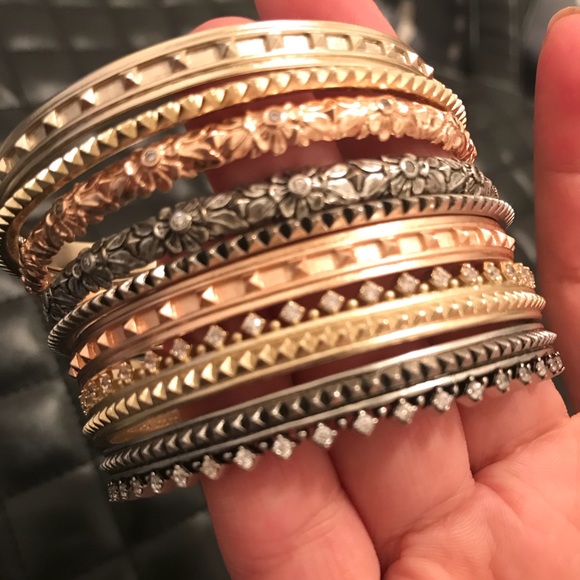 Kendra Scott Evie Bangle Mix - Picture 5 of 6